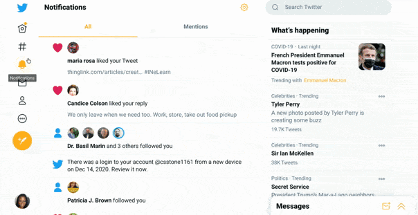 Twitter Notifications Optimized Twitter Notifications Optimized