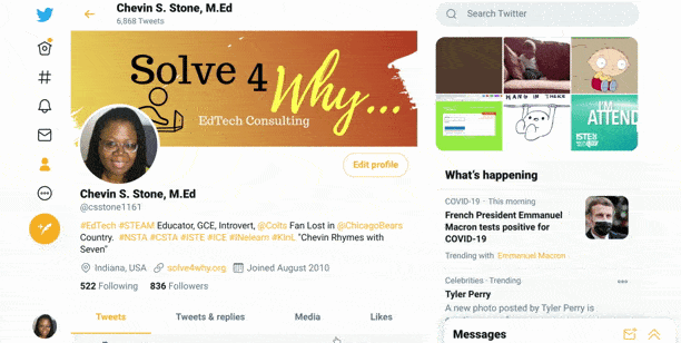 Twitter Profile Twitter Profile