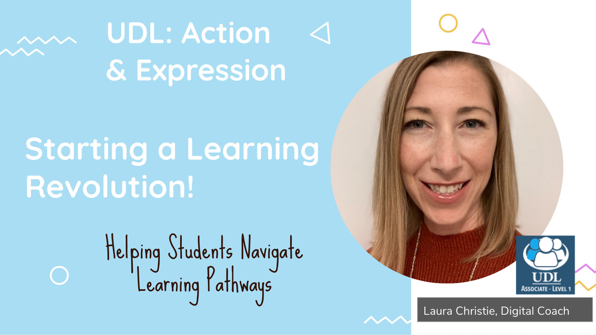 Starting a Learning Revolution UDL: Action & Expression | Starting a Learning Revolution!
