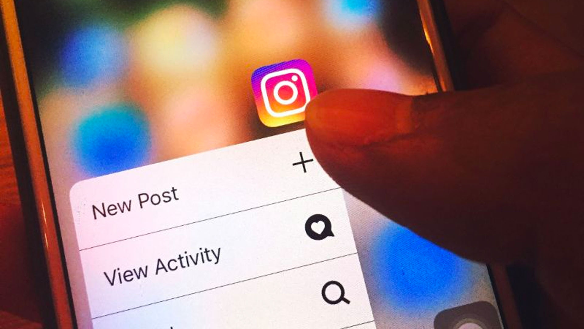 Instagram PLN Instagram app on phone - New Post