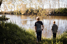 Our Wish Blog Image 2 two young boys at a fishing hole