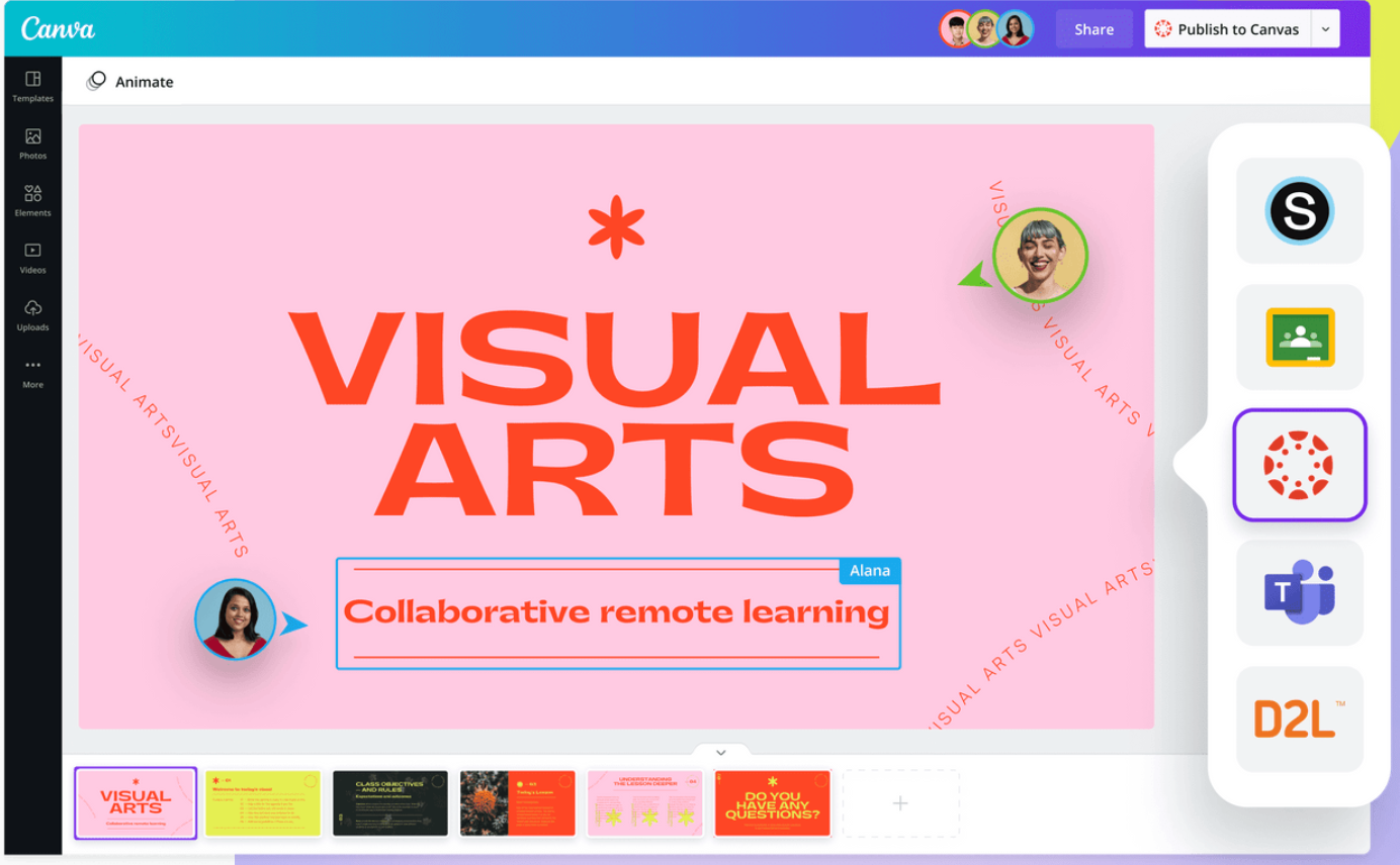 Easy and Free Graphic Design for Edu Graphic