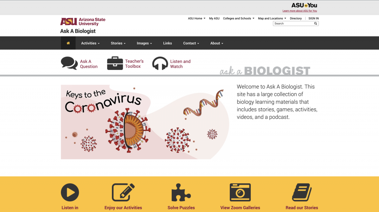 Ask A Biologist
