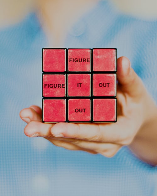 Math is Figureoutable picture of a Rubix cube