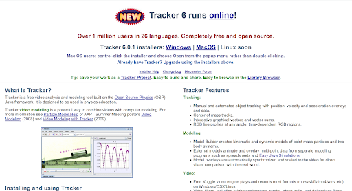 Tracker Homepage Tracker Homepage