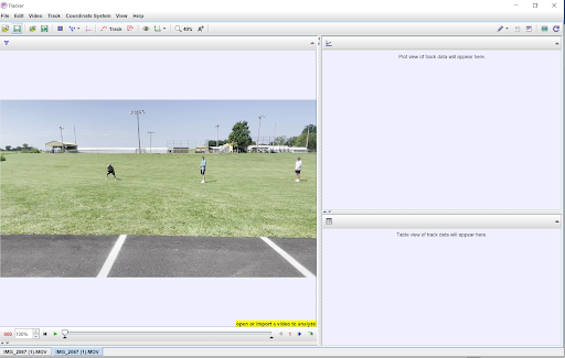 Tracker Project with video Tracker project with a video