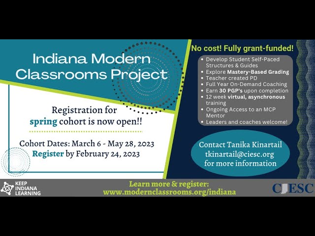 Modern Classrooms Project Panel Discussion