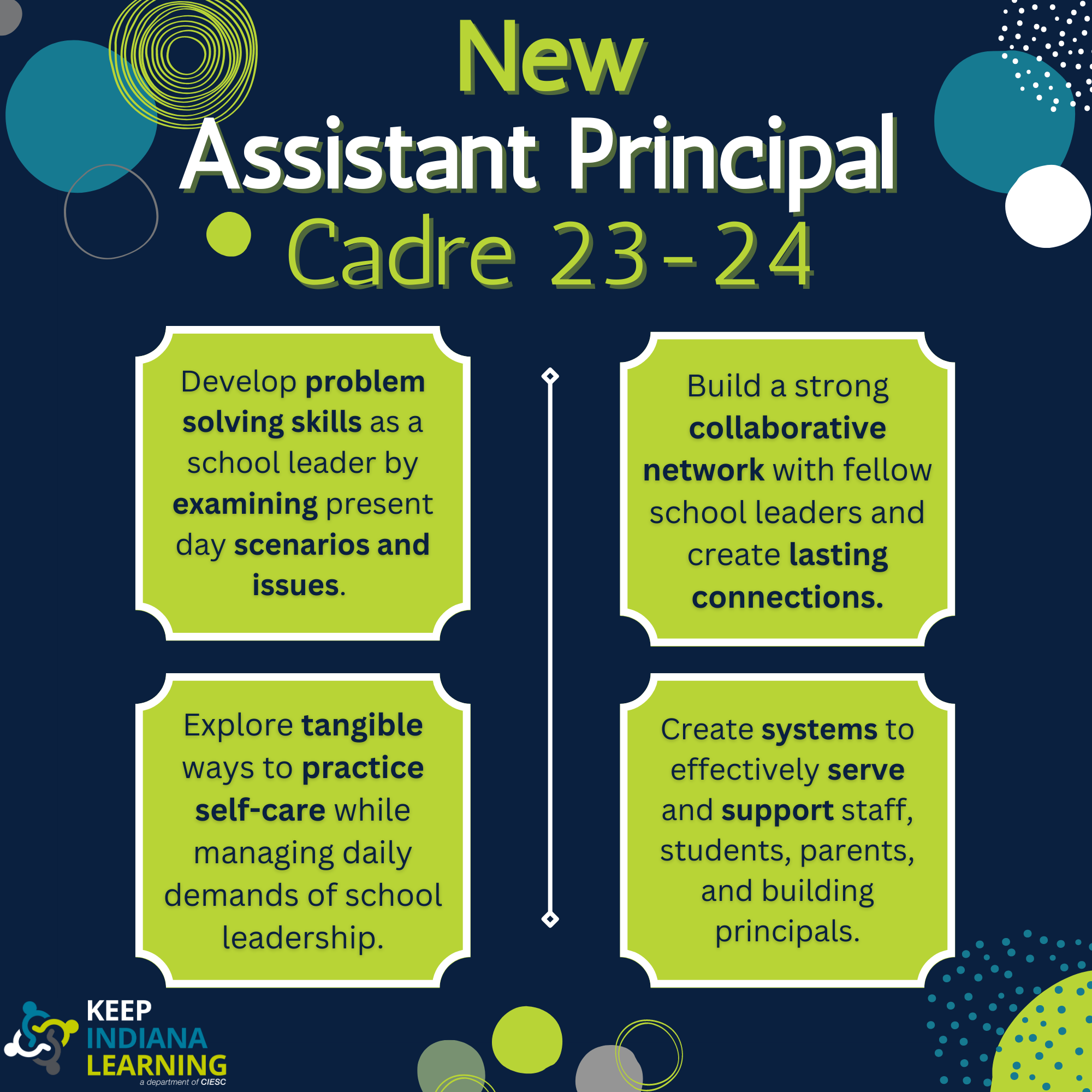 New Assistant Principal Cadre