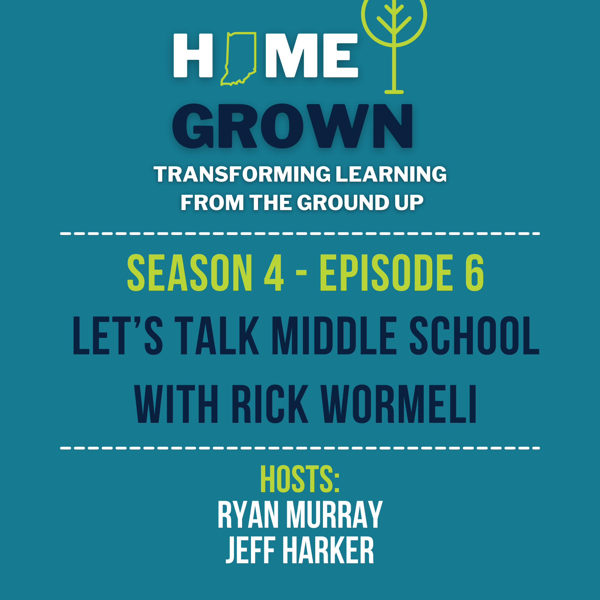 Podcast Art (5) S4:E6 Let's Talk Middle School, with Rick Wormeli