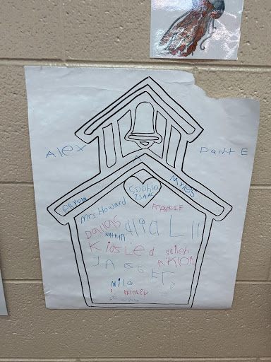 Picture with student names.